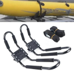 Paari kajakiraamiga katuseraamiga raudpealne kinnitus J-kanuu hoidja kanuupaadihoidja The kayak rack must