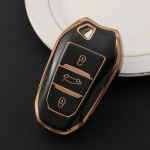 Auto kaugjuhtimispuldi v&otilde;tme&uuml;mbrise kate Peugeot 208 308 408 508 2008 3008 4008 5008 Citroen C1 C4 C6 C3-XR Picasso DS3 DS4 jaoks