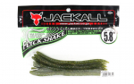 Jackall Soft Lure Flick Shake Worm 5,8 tolli arbuus (6700)