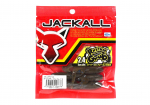 Jackall Soft Lure Rhythm Grub 2,4 tolli tume kaneeli sinine helbed (6676)