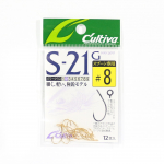 Omanik S-21G Single Hook lusikale Suurus 8 Kuldne (0791)
