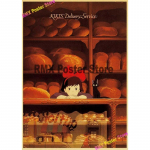 Miyazaki Hayao animefilmide kollektsioon The Wind Rises/Totoro/Spirited Away/Howl Moving Castle plakat toakaunistuse seinakleebiste jaoks 30x21cm