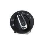 Kroomitud esitulede juhtl&uuml;liti nupp koos automaatse VW Seat Skoda 3C8 941 431 A jaoks