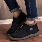 Vabaajajalatsid soojad karusnahast meeste lumesaapad tasase kontsaga pl&uuml;&uuml;sis poolsaapad platvormiga meeste v&auml;lisjalatsid 43 punane