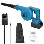 Taaslaetav 2-in-1 puhumis- ja imemisseade, j&auml;tab tolmukoguja suure v&otilde;imsusega juhtmeta elektri&otilde;hk sinine