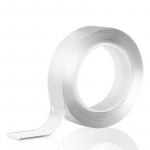 Nano &uuml;litugev kahepoolne kleeplint pestav korduvkasutatav veekindel l&auml;bipaistev &uuml;likond k&ouml;&ouml;gi vannitoatarvete jaoks 2cm*1m puhas