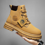 K&otilde;rge &uuml;laosaga saapad Meeste nahkjalatsid Mood Mootorratta poolsaapad Meestele S&uuml;gistalvesaapad Meeste jalan&otilde;ud &Otilde;ue K&otilde;rged mootorrattakingad 42 khaki