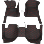 Eritellimusel valmistatud nahast auto p&otilde;randamatid Kia Sorento 2013 2014 2009 2012 2006 2008 2015 2017 vaibad Vaibad jalapadjad Price For 5 seatsf6Z black