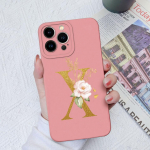 Apple iPhone 13 14 15 Pro Max X XS XR SE telefoni korpuse kate Vedel pehme matt silikoon Mood p&otilde;rutuskindlad lillekirjad iPhone'i korpuse kaitseraua jaoks iPhone 13 Pro Max