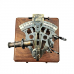 Merenduslik Navigatsioonisekstant Meres&otilde;idu Astrolaab Laevainstrumendid Puidust Karbiga Kelvin Hughes Sextant