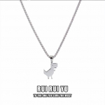 RUI RUI YU uus kaelakee meeste v&auml;ike dinosauruste ripats Hip Hopi ripatsiga suveehted 1 PCS