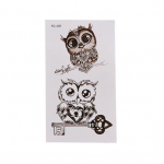 Veekindel multikas &ouml;&ouml;kull armas ajutine kleebis v&otilde;ltsitud t&auml;toveeringuga kleebis kehakaunistusega