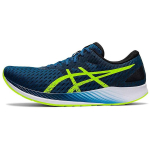 ASICS Hyper Speed 2E Wide Mako Blue Men Sneakers Black Hazard-Green 1011B394-402 43.5