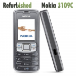 Renoveeritud Nokia originaal Nokia 3109 Classic GSM 900 / 1800 / 1900 mobiiltelefon No charger hall v&auml;rv