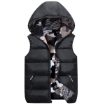 S&uuml;gistalvine moodne kapuutsiga vest vabaaja paks vest unisex paaridele XXXXL