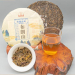 357g Puerh Toores Tee Bulangi m&auml;gi Pu-erhi teekook Yunnan Pu'erhi tee Roheline tee