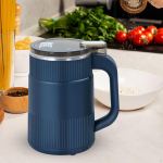 US Adapter Coffee Bean Grinder Multifunctional Easy to Clean Electric Grinding Machine sinine