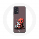 &Uuml;kssarvikuga Samsung Galaxy A32 4G Baby Deadpool &uuml;mbris