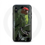 Iphone XS max &uuml;mbris Pionus Parrot Red Green