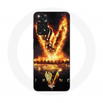 &Uuml;mbris Xiaomi Redmi Note 11S Vikings Series 6. hooaja logo V tulem&otilde;&otilde;k must taust
