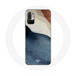 &Uuml;mbris Xiaomi Poco M3 Pro abstraktse tekstuuriga tausta jaoks