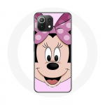 Roosa &uuml;mbris Xiaomi Mi 11 Lite Minnie Mouse Cartoonile