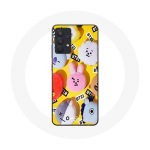 Coque pour Samsung Galaxy A13 5G BTS Bangtan Sonyeondan BT21 Tata Chimmy Cooky Rj Shooky Koya Mang Et Van