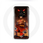 &Uuml;mbris Samsung Galaxy S9 Luffy Gear 5 One Piece Manga jaoks