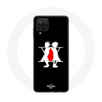 Coque pour Samsung Galaxy A42 5G Hunter x Hunter Manga Logo Noir