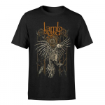 Lamb Of God Crow Band must unisex T-s&auml;rk S