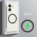 Raamita magnetiline Magsafe &otilde;huke &uuml;mbris jaoks Honor 90 Lite Honor90 Pro 100 80 GT 70 60 SE juhtmevaba laadimine veljeta matt k&otilde;va tagakaane &uuml;mbris For Honor 90