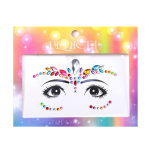 V&auml;rvilised laste meik-n&auml;okleebised Kristall-teemandid, v&auml;&auml;riskivid, t&uuml;drukud, naised, p&uuml;hadep&auml;evade s&auml;rapidu, isekleepuvad t&auml;toveeringud silmadele n&auml;ole