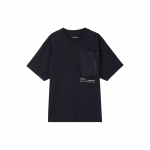 Jordan 23 Engineered Solid Pocket Crew Neck Casual l&uuml;hikeste varrukatega T-s&auml;rk meestele must DM1389-010 M