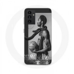 Coque Maniacase pour Samsung Galaxy A34 5g Kobe Bryant NBA black mamba mentality
