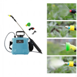 Elektrilised pumbapihustid Aiapihusti udupihusti Mitmeotstarbeline kaasaskantav sisset&otilde;mmatav kastmispihusti 5L White