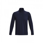 Under Armour Meridian &frac14; t&otilde;mblukuga, k&otilde;rge kraega, pikkade varrukatega meeste spordip&uuml;ksid, tumesinine 1379673-410 XL