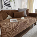 Nordic Universal Sofas k&auml;ter&auml;tik Thicken Plush diivani kate Libisemisvastane kombineeritud diivanipadja kate elutoa kaitseks 90x180cm 1pcs