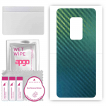 apgo Protective Skin Sticker for the back compatible with Motorola Defy (2021), Wrap Film, Foil, Vinyl - Pattern Carbon Chameleon CAKA1