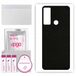 apgo Protective Skin Sticker for the back compatible with TCL 20 XE, Wrap Film, Foil, Vinyl - Pattern Matrix