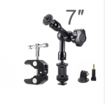 Auto tegevuskaamera kinnitusklamber Gopro kinnitus Auto kinnitus Spordikaamera tugi Go Pro Hero 12 11 10 9 8 7 6 5 DJI Osmo Insta360 jaoks