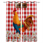 Taluelu Kukk Kana p&auml;evalill Kodukaunistus Aknakardinad Magamistoa K&ouml;&ouml;k Kardinapaneelkardinad elutuppa 135W x 60H(cm)