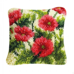 DIY Cushion Carpet Mat latch and hook Rug Kits Cover Hand Craft Embroidery Pillowcase Crocheting