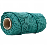 5mm/50m makrameenn&ouml;&ouml;r puuvillane k&ouml;is n&ouml;&ouml;r k&auml;sit&ouml;&ouml; isetegemine v&auml;rviline niit n&ouml;&ouml;r keerutatud n&ouml;&ouml;r k&auml;sitsi valmistatud &otilde;mblemine kodu pulmakaunistus 5mmx50m