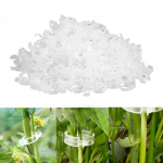200 TK Taimede Klambrid Toed Korduvkasutatav Plastik &Uuml;hendused Kinnitamine Viinapuu Tomati Vars Pookimine K&ouml;&ouml;giviljataimed Viljapuuaed ja Aiat&ouml;&ouml;riistad 50PCS