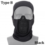 Taktikaline kogu n&auml;omask v&otilde;rgust Balaclava kork Mootorratta armee Airsoft paintballi peakatted jahi CS m&auml;ngu kaitsemask must
