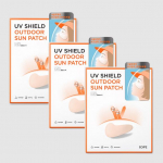 Iope UV Shield Outdoor Sun Patch Blocks 93,5% UVA ja 98,9% UVB 3,5g*4ea (3 Valikud) (3.5g*4ea) x 3PCS