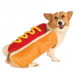 Uudsus Halloweeni koerte kost&uuml;&uuml;mid kutsikate lemmikloomade riided Naljakad hot dogi riietumine Jope mantlid v&auml;ikestele keskmistele koertele kassidele lemmikloomatooted S