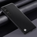 Luksuslik PU-nahast &uuml;mbris Sony Xperia jaoks 1 5 10 V 1 IV tagakaane silikoonist kaitsev telefoni&uuml;mbris Sony Xperia 1 5 10 IV Coque jaoks For Xperia 10 IV matt must v&auml;rv
