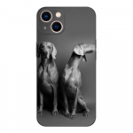 Must TPU &uuml;mbris Samsung Galaxy A3 A5 A7 2016 2017 2018 jaoks, weimaraneriga kaanega Samsung A7 2018