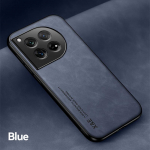 Luksuslik p&otilde;rutuskindel &uuml;mbris OnePlus 12 12R kaitsekaas Sisseehitatud magnetilise autohoidiku kaitse telefoni Coque Fundas For OnePlus 12 sinine